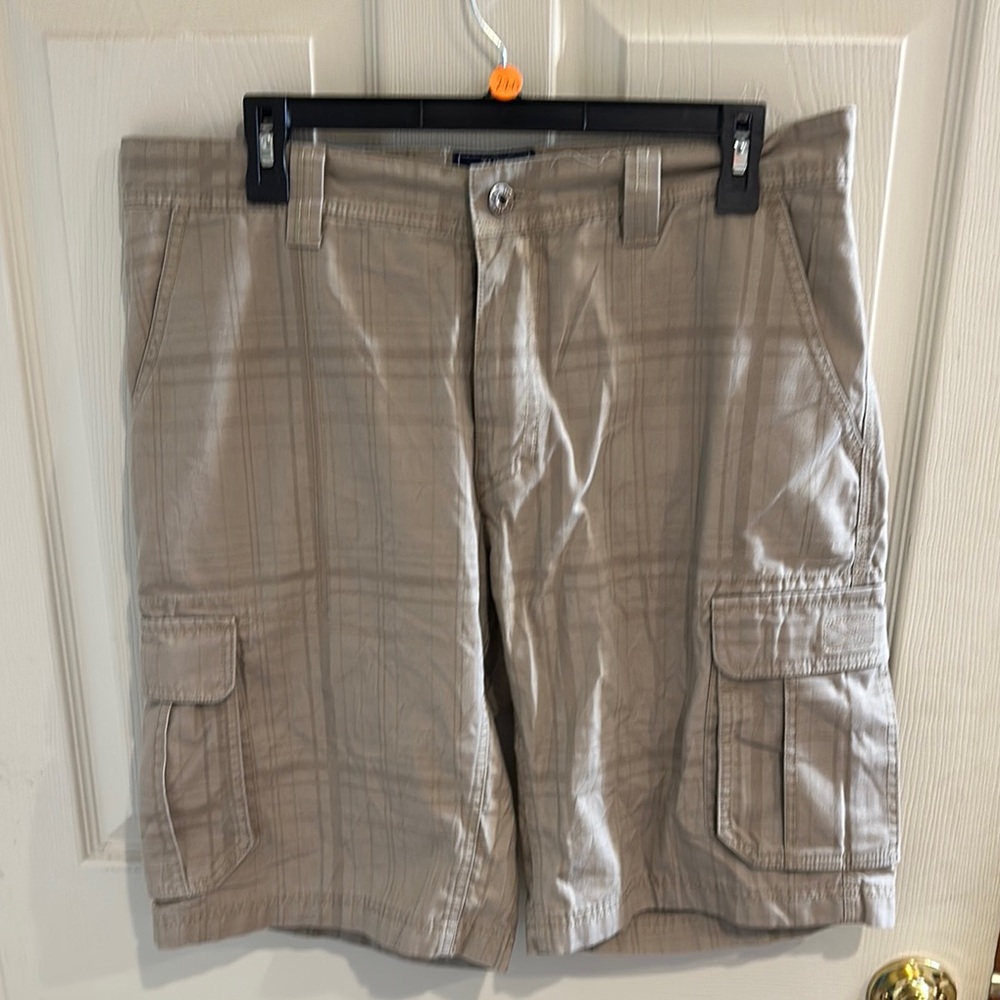 The North Face Tan Cargo Shorts with Relaxed Fit